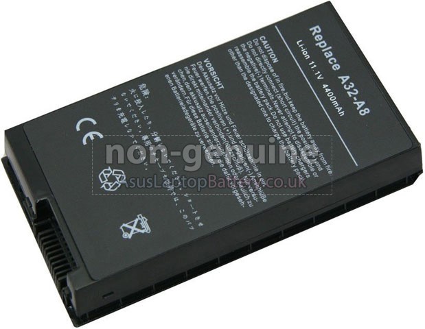 replacement Asus A8000JM battery