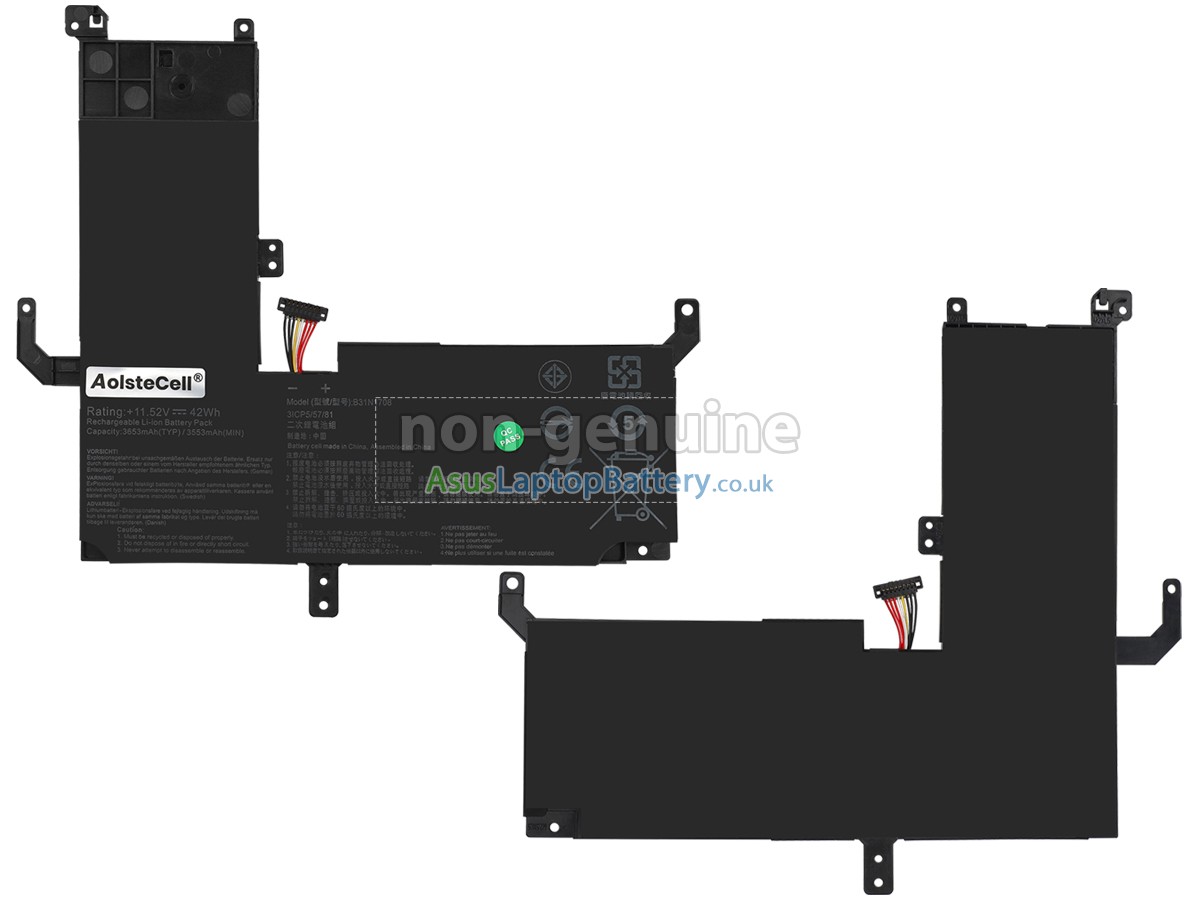 replacement Asus 0B200-02720000 battery