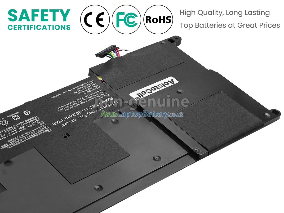 replacement Asus ZenBook UX21E-KX022V battery
