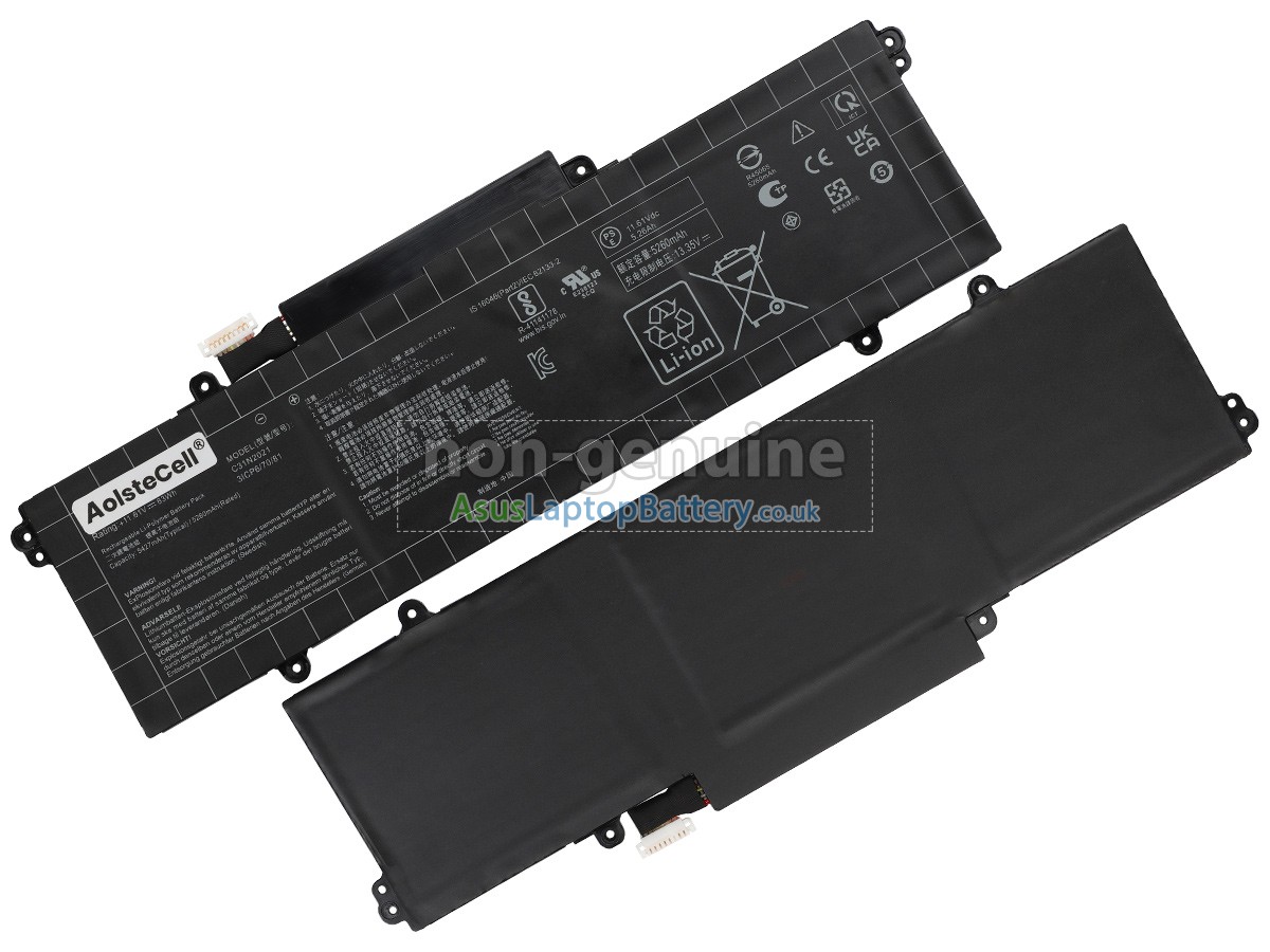 replacement Asus ZenBook 14X OLED UM5400QA battery