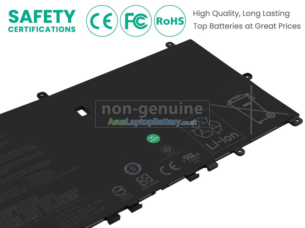 replacement Asus C41N1718 battery