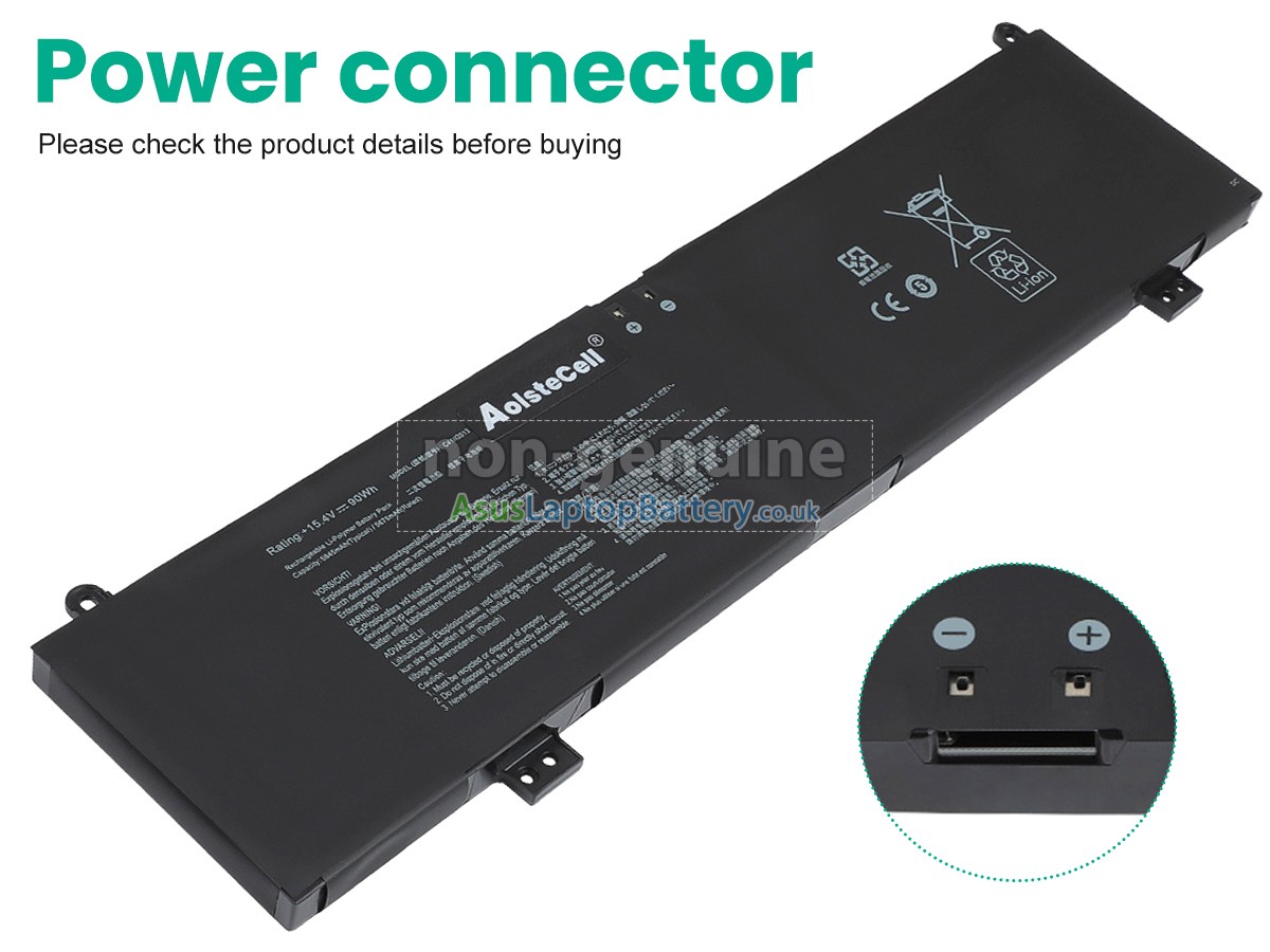 replacement Asus TUF GAMING A15 FA507RR-HN003 battery