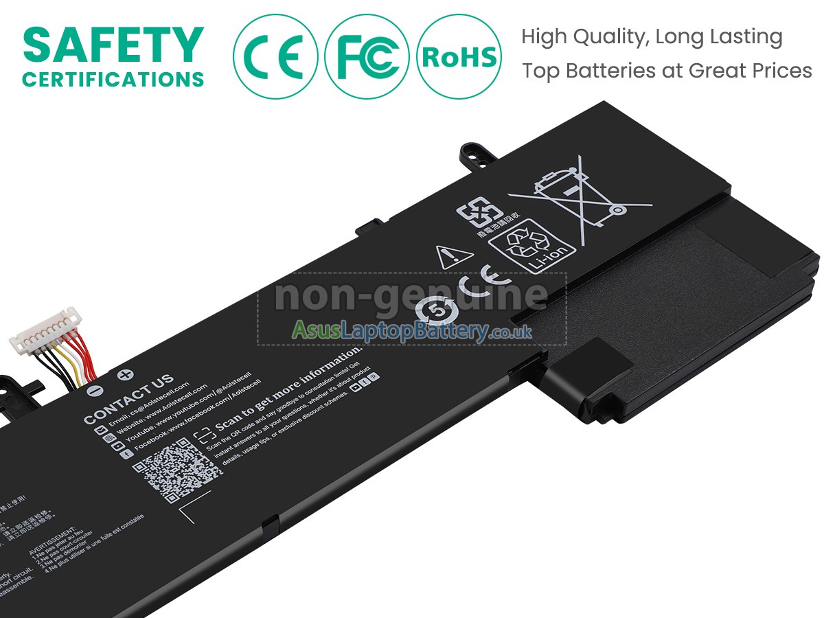 replacement Asus ZenBook 15 UX534FTC-A8197T battery