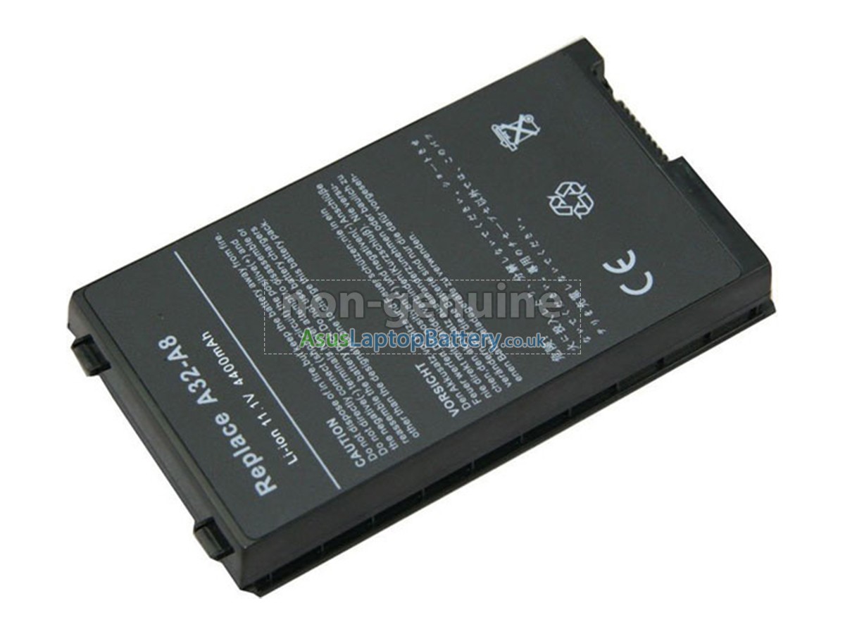 replacement Asus F8P battery