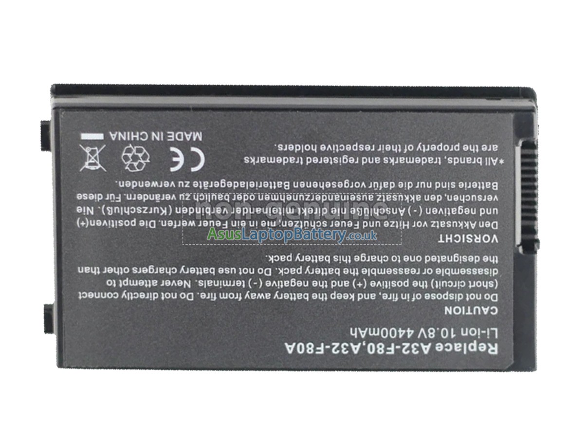 replacement Asus F50 battery