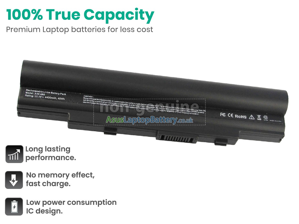 replacement Asus U20A battery