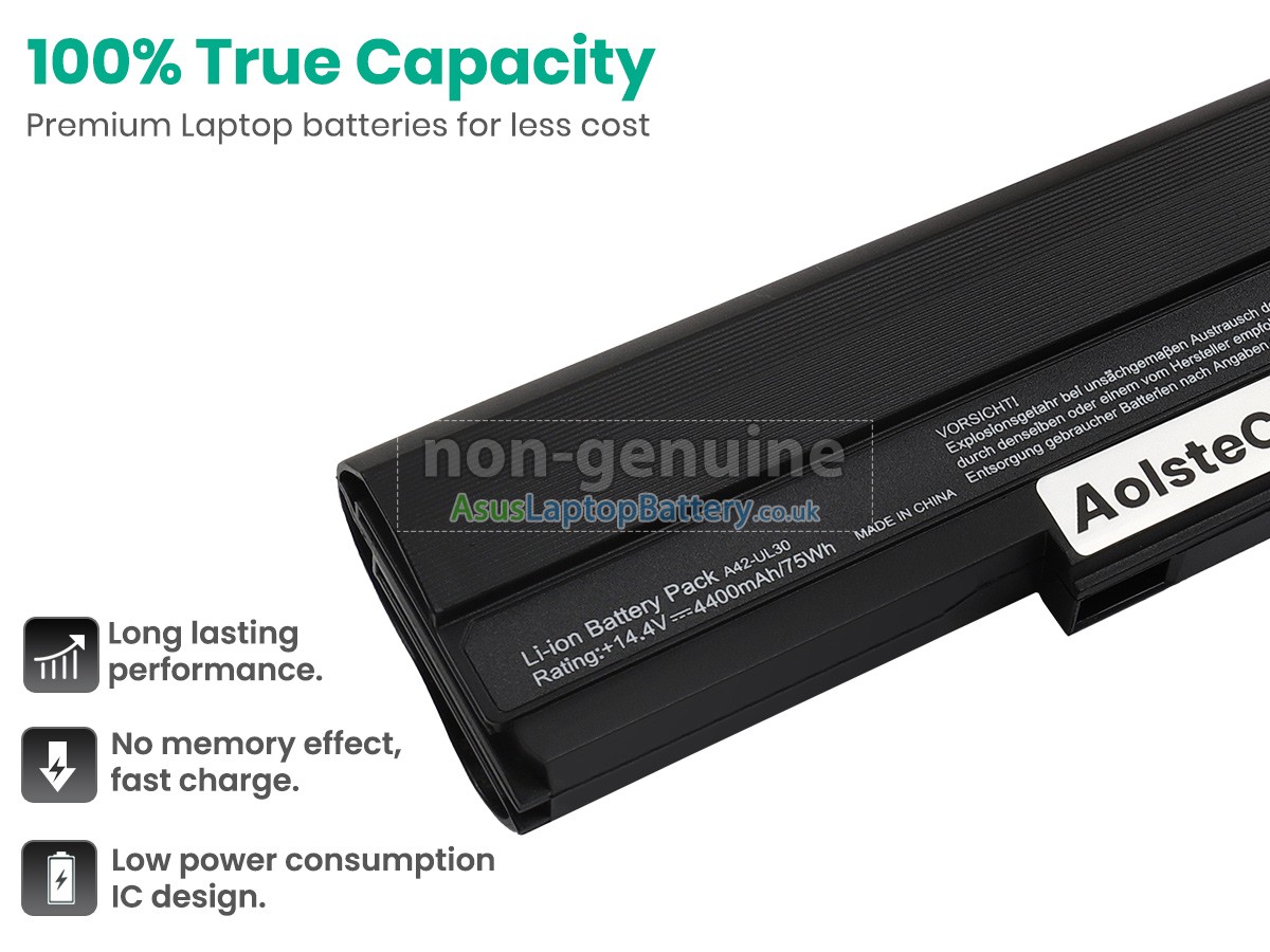 replacement Asus A41-UL30 battery