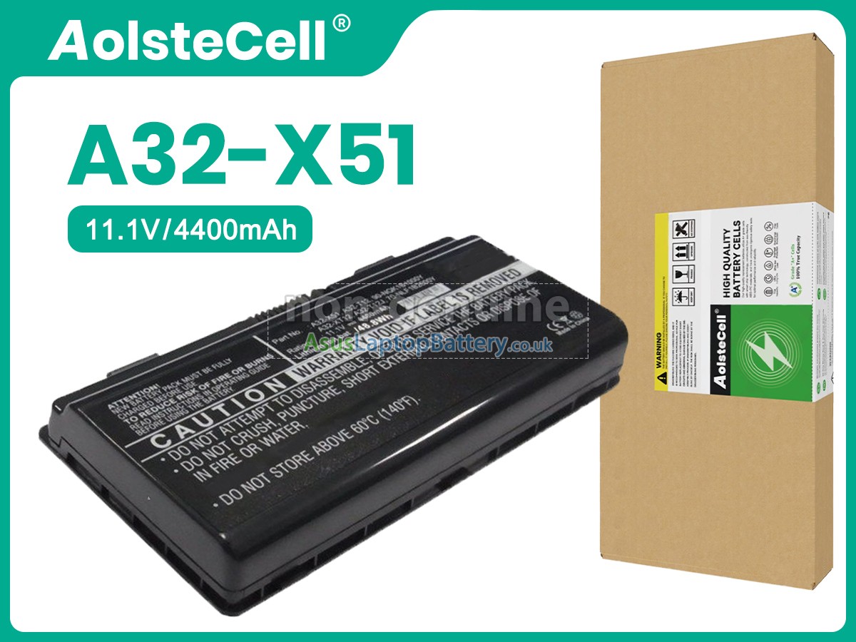replacement Asus X51R battery