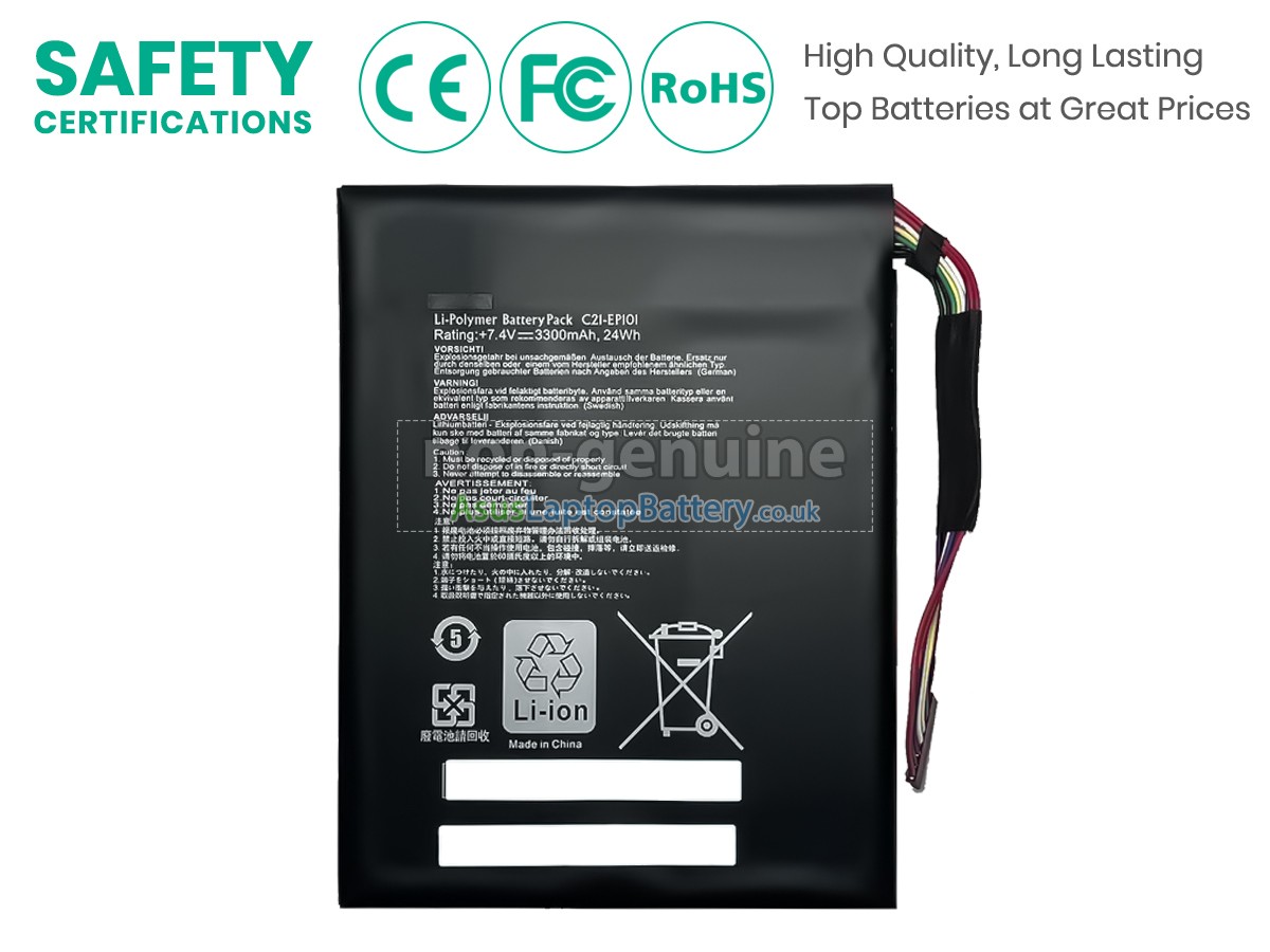 replacement Asus Transformer TF101-A1 battery