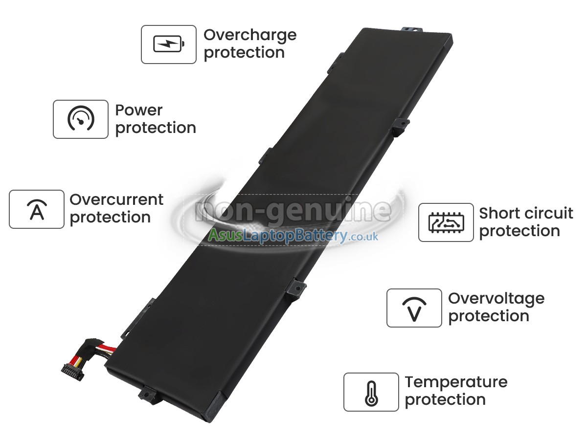 replacement Asus Rog G701VIK-77D08SB2 battery