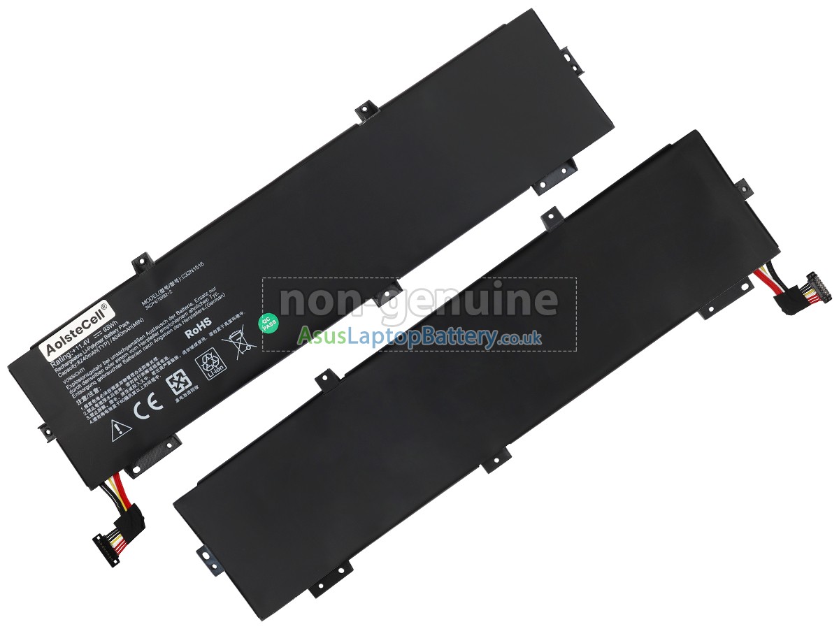 replacement Asus Rog G701VIK-77D08SB2 battery